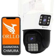 slomart Orllo Z19 dvojno rotacijska zunanja Wi-Fi kamera 2Mpx s IP zaščito