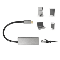 MaxTrack Adapter USB-C na Ethernet RJ45 C 545L