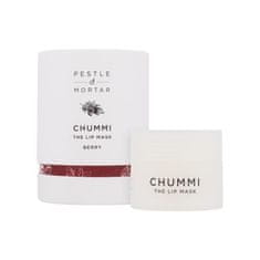 Pestle & Mortar Chummi The Lip Mask Berry negovalna, vlažilna in obnovitvena maska za ustnice 20 g