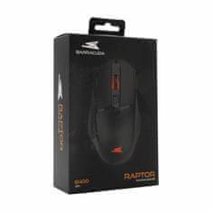 Baracuda miška črna BGM-051 RAPTOR-B Gaming