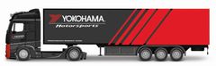 BBurago 1:43 Tovornjak s prikolico MB Actros Gigaspace Firestone