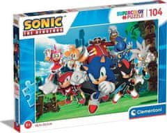 Clementoni Puzzle Sonic 104 kosov