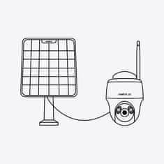 Reolink Reolink Argus B430 - 5MP Brezžična zunanja kamera, Pan & Tilt, Nočna vizija v barvah, Odkritje oseb vozil in živali