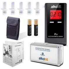 Alkohit Alkohit X3 alkotest v aluminijastem ohišju