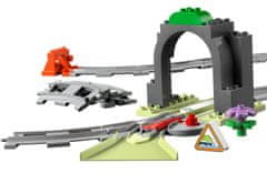 LEGO DUPLO 10425 Razširitveni komplet železniški predor in tiri