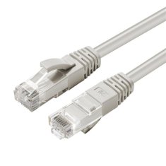 MicroConnect Omrežni kabel CAT6A U/UTP 0,25m, siv LSZH