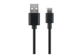 MicroConnect Kabel USB C-A 2.0, 0,5m, črn 480Mbps