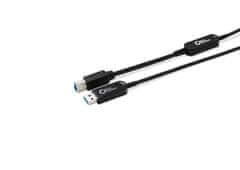 MicroConnect Optični kabel USB A-B 3.0, 15m 10Gbps, AOC