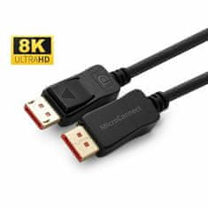 MicroConnect Kabel 8K Display Port 1.4, 2m 60Hz, 32,4Gbps