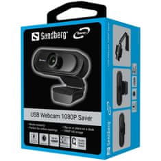 Sandberg USB spletna kamera 1080P HD Saver