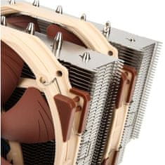 Noctua Hladilnik NH-D15, 4-pin PWM, 1500RPM, 24,6dB, TDP250W, 2x140mm