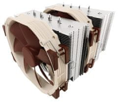 Noctua Hladilnik NH-D15, 4-pin PWM, 1500RPM, 24,6dB, TDP250W, 2x140mm