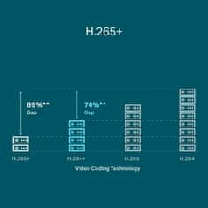 TP-Link VIGI NVR1008H-8MP 8 kanalov, 8x Lan s PoE, 2x USB