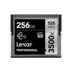 Lexar Pomnilniška kartica 256GB 3500x Pro CFast (Compact Flash) (LC256CRBEU3500)