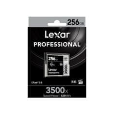 Lexar Pomnilniška kartica 256GB 3500x Pro CFast (Compact Flash) (LC256CRBEU3500)