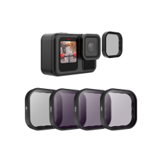 TELESIN Set 4 filtrov za GoPro Hero 13 Black CPL/ND8/ND16/ND23