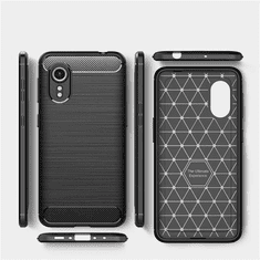 Havana Silikonski ovitek za Xiaomi Redmi 14c - mat carbon črn