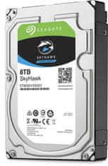 Seagate HDD SkyHawk 3,5" 8TB - 7200 vrtljajev na minuto/SATA-III/256MB + senzor RV