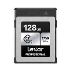 Lexar Pomnilniška kartica Series Silver128GB (CFexpress) Type-B (LCXEXDM128G-RNENG)