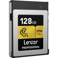 Lexar Pomnilniška kartica Series Gold128GB (CFexpress) Type-B (LCFX10-128CRB)