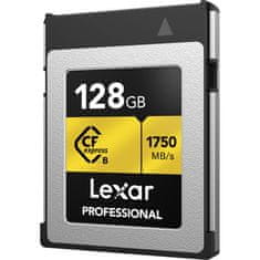 Lexar Pomnilniška kartica Series Gold128GB (CFexpress) Type-B (LCFX10-128CRB)