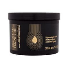 Sebastian Pro. Dark Oil Lightweight Mask maska z jojobinim in arganovim oljem za vse tipe las 500 ml unisex