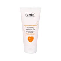 Ziaja Pumpkin With Ginger Protective zaščitna krema za roke 50 ml za ženske