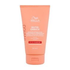 Wella Professional Invigo Nutri-Enrich Warming Express Mask hranilna in vlažilna maska za lase z ogrevalnim učinkom 150 ml za ženske