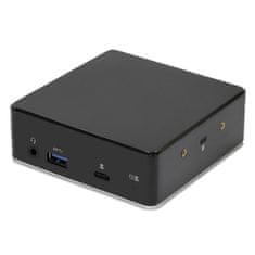 eSTUFF Dual Full-HD USB-C hibr. docking postaja 85W PD, Single 2560p Dual 1080p