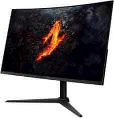 Acer Nitro XZ322QUV3bmiiphx gaming monitor, 80 cm, QHD, VA, ukrivljen, črn