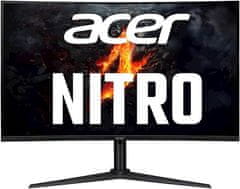 Acer Nitro XZ322QUV3bmiiphx gaming monitor, 80 cm, QHD, VA, ukrivljen, črn