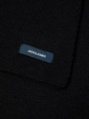 Jack&Jones Moški šal Bottoms Knit Scarf Noos Black