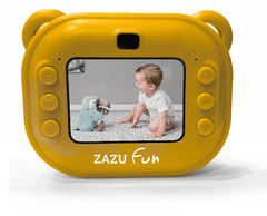 ZAZU Instant Print otroški fotoaparat, 1080P Full HD, rumen (916)