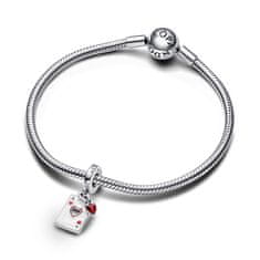 Pandora Srebrni dvojni obesek Disney Queen of Hearts 793420C01