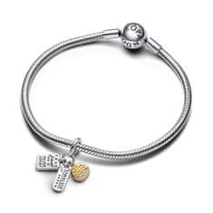 Pandora Trojni obesek Friendship Me Moments 763436C01