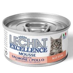 Monge  MONGE LECHAT EXCELLENCE MOUSSE Mousse iz lososa in piščanca za mačje mladiče 85 g