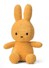 Bon Ton Toys Miffy ECO Corduroy zajček mehka igrača, 50 cm, rumena (875)