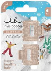 Invisibobble Sponka za lase Apres Ski Shimmer 2 kos