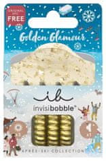 Invisibobble Komplet dodatkov za lase Apres Ski Golden Glamour