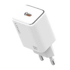 LDNIO 30W omrežni polnilnik LDNIO A1508C USB-C + kabel USB-C