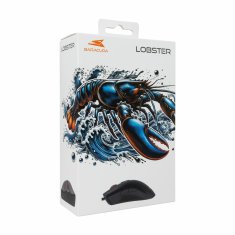 Baracuda miška črna BGM-081 LOBSTER-B Gaming