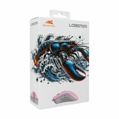 Baracuda miška roza BGM-084 LOBSTER-P Gaming