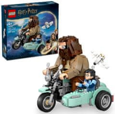 LEGO Harry Potter 76443 Hagridova in Harryjeva vožnja z motornim kolesom