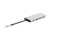 eSTUFF USB-C hub razdelilnik, 12-v-1