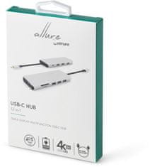 eSTUFF USB-C hub razdelilnik, 12-v-1