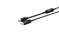 MicroConnect Optični kabel USB A-B 3.0, 25m 10Gbps, AOC