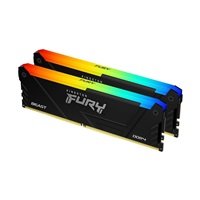 Kingston DIMM DDR4 32GB (komplet 2) 3600MT/s CL18 FURY Beast RGB, XMP