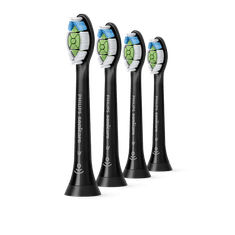 Philips Sonicare W2 Optimal standardni nastavek za zobno ščetko Medium (HX6064/11) 4 kosi črni