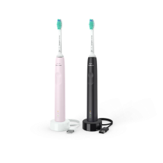 Philips Sonicare 3100 sonični električni zobni ščetki 2 kosa (HX3675/15) črna/roza