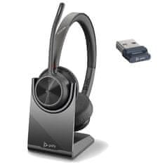 Poly Bluetooth slušalka Plantronics Voyager 4320-M UC črna 77Z32AA (218479-02)